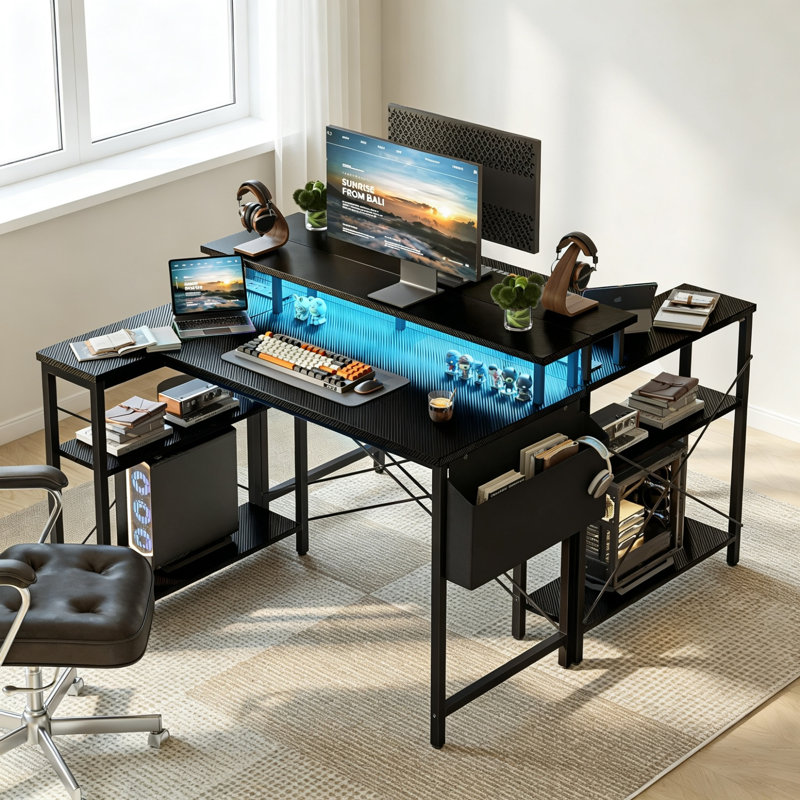 L-Shaped Computer Desk