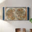 Plan du monde - Toile tendue avec châssis - Prêt à accrocher-128793769