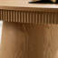 Table basse ovale de conception moderne