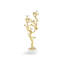 Lovebirds Silver & Gold Candelabra