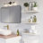 Floating Shelves With Metal Guardrail, Shelves For Wall Decor Set Of 3, Wall Shelves For Bedroom, Bathroom, Kitchen, Living Room, Plants, Picture Frames, Art-337339611-337339608