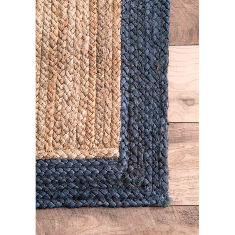 Tapis bleu / brun Lomanto, Rectangle 3 pi x 5 pi