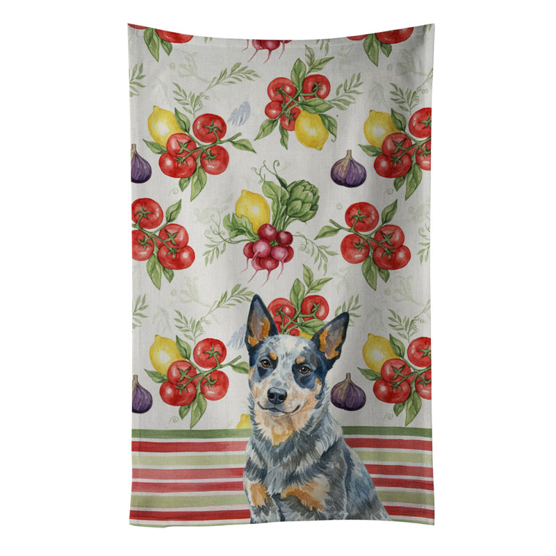 Serviette de cuisine Blue Heeler, Bouvier australien bleu Heeler
