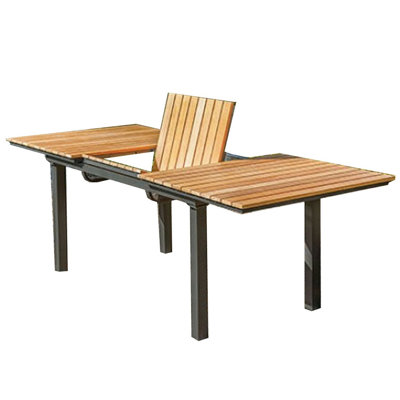 Table de salle à manger rectangulaire L 84 po Curtice