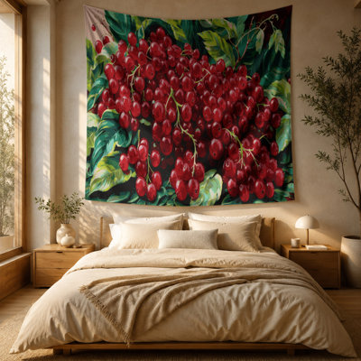 Tapisserie murale «Fruit groseille»