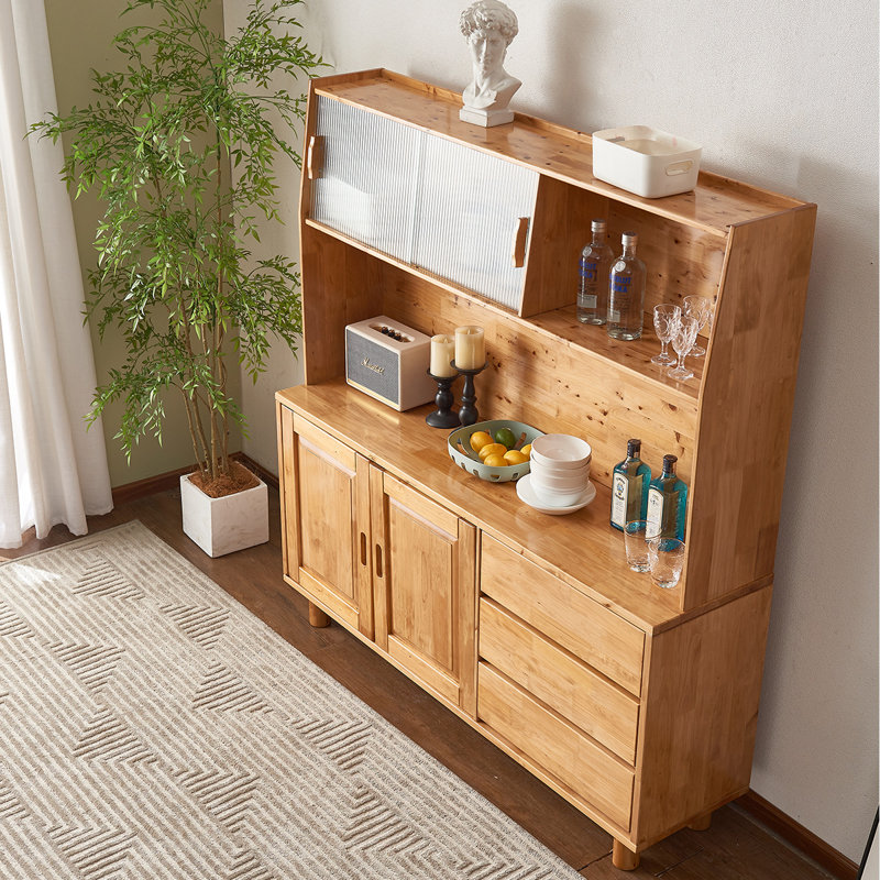 63-inch Solid Cypress Standard Pantry Cabinet