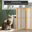 26" Desktop Double Cross Shoji Screen 4 Panel Room Divider-1245562399-1330242342