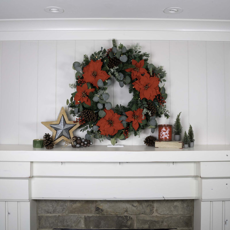 30 " Pre-Lit Wreath