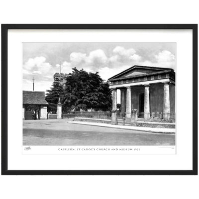 Caerleon, St Cadocs Church And Museum 1931 - Single Picture Frame Print