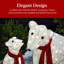 The Holiday Aisle® Large Lighted Polar Bear Family W/ 145 Pre-Strung LED Lights, Zip Ties, Ground Stakes - Red/White