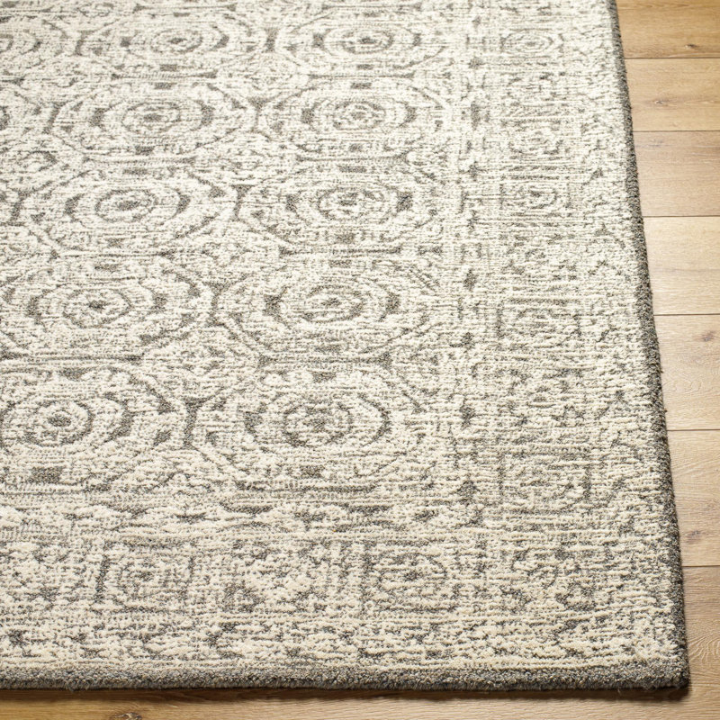 Corissa Performance Wool Geometric Indoor Rug, Rectangle 2' x 3'