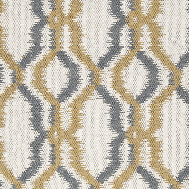 Tapis crème / gris anthracite en laine tissé à plat à la main Halycon, Rectangle 2 pi x 3 pi
