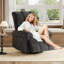 Fauteuil inclinable manuel, inclinable et pivotant en chenille-894754995