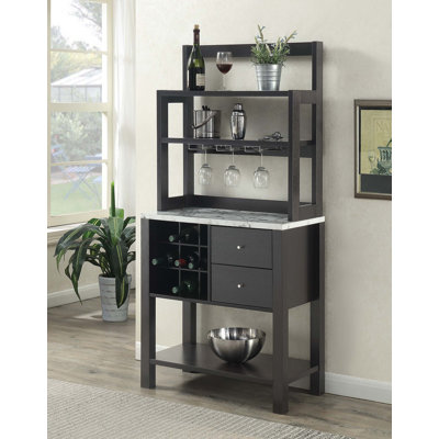 Bar avec rangement pour bouteilles de vin Billyjack