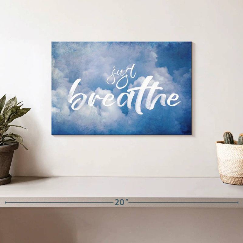 Just Breathe Zen III, H 8 po x l 12 po