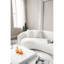 Canapé modulaire 102 pouces 5 places Boucle