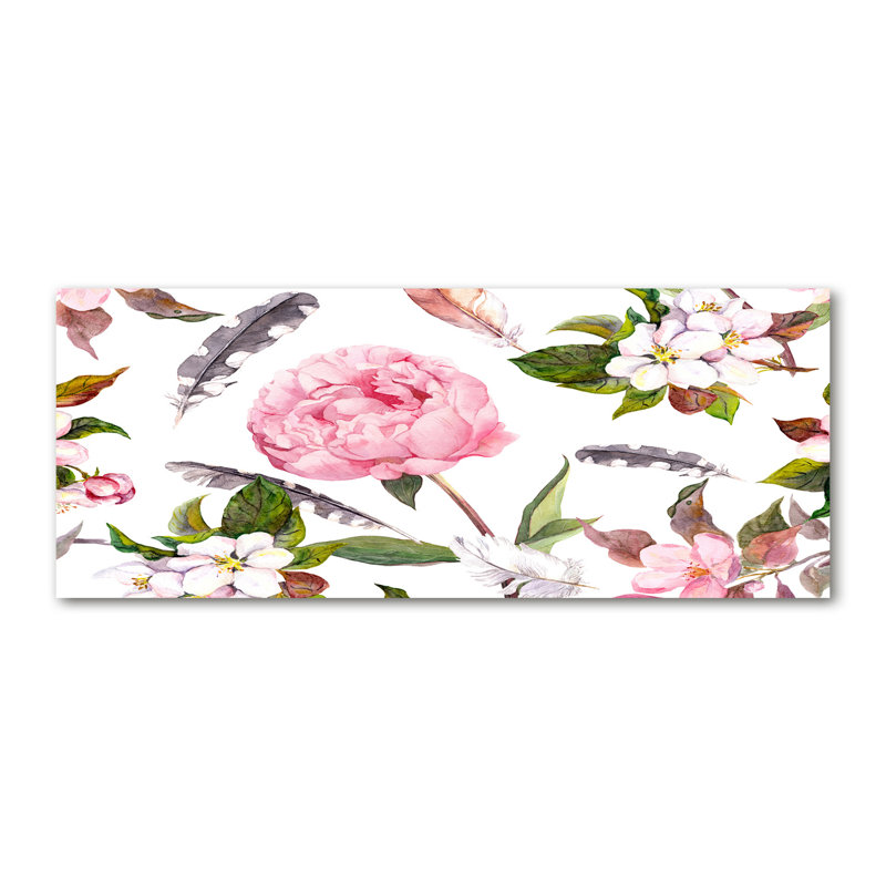 Floral Pattern - Wrapped Canvas Print