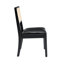  Chaise rembourrée moderne en bois massif avec dossier en rotin-117225028-117225026