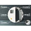 Huldar Glass Flat Wall Mirror