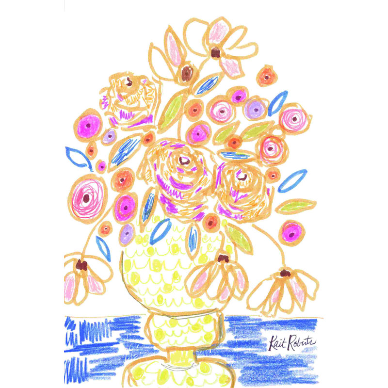 Candyland en fleurs 2883933, H 18 po x l 12 po, No, Wrapped Canvas