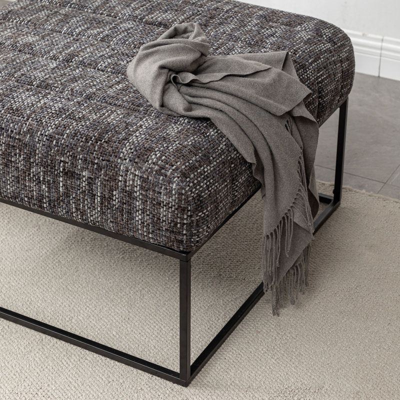 Repose-pieds en fer, Gris