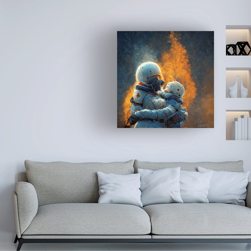 Œuvre sur toile, «l'encadrement par Ben Heine», H 14 po x l 14 po