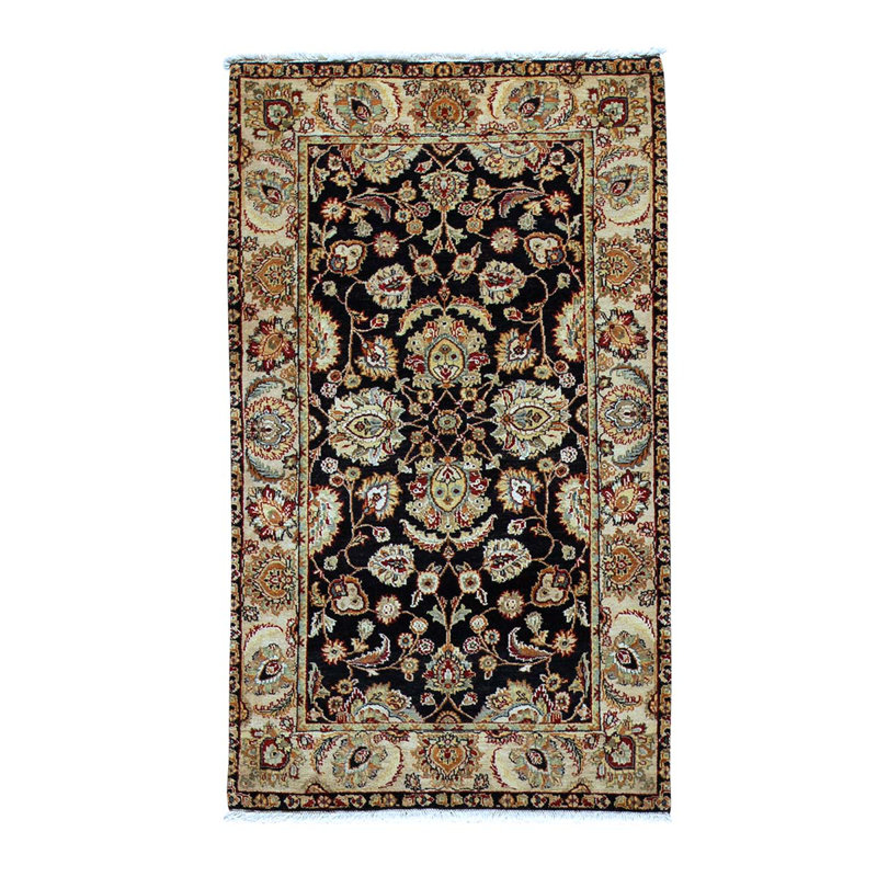 Oriental Area Rug in Cream