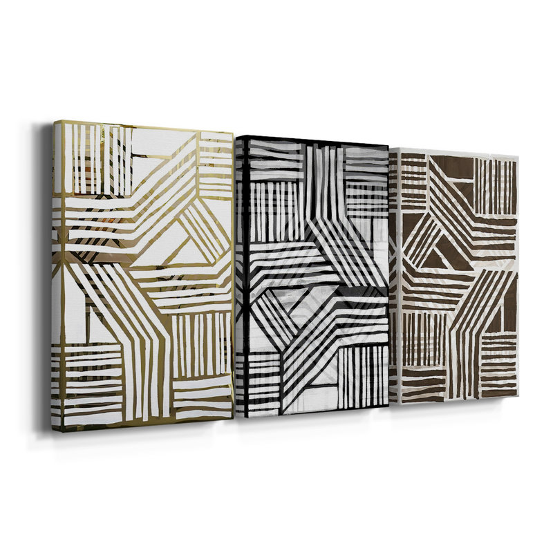 Imprimé sur toile tendue sur mesure - 3 pièces, H 60 po x l 120 po