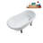 57.5'' x 29.5'' Soaking Acrylic Bathtub-83636140-90752935