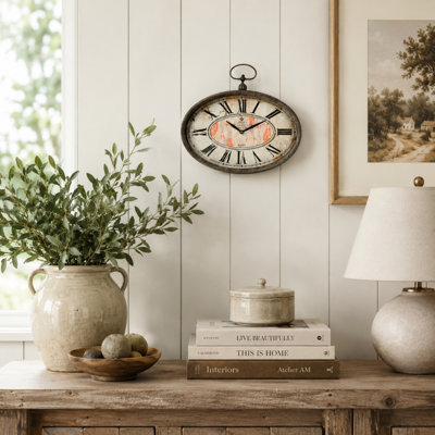 Metal Wall Clock