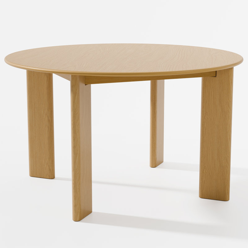 Table de salle à manger 52 ", Chêne