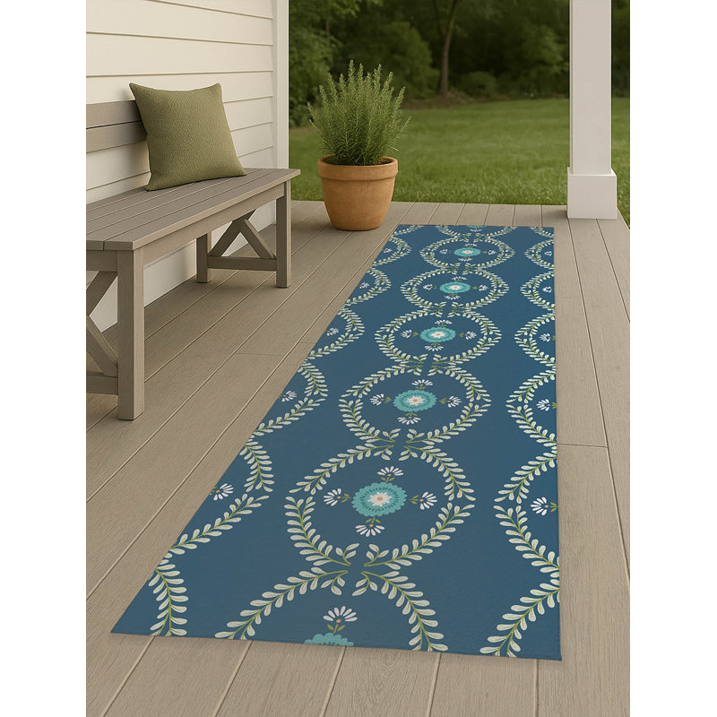 Bree Non Slip Outdoor Rug, Runner 2'6" x 8'