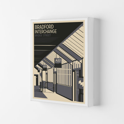 Bradford Interchange, Bridge Street Portrait by Richard O'Neill - Print