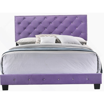 modern bed Frame with headboard for bedroom