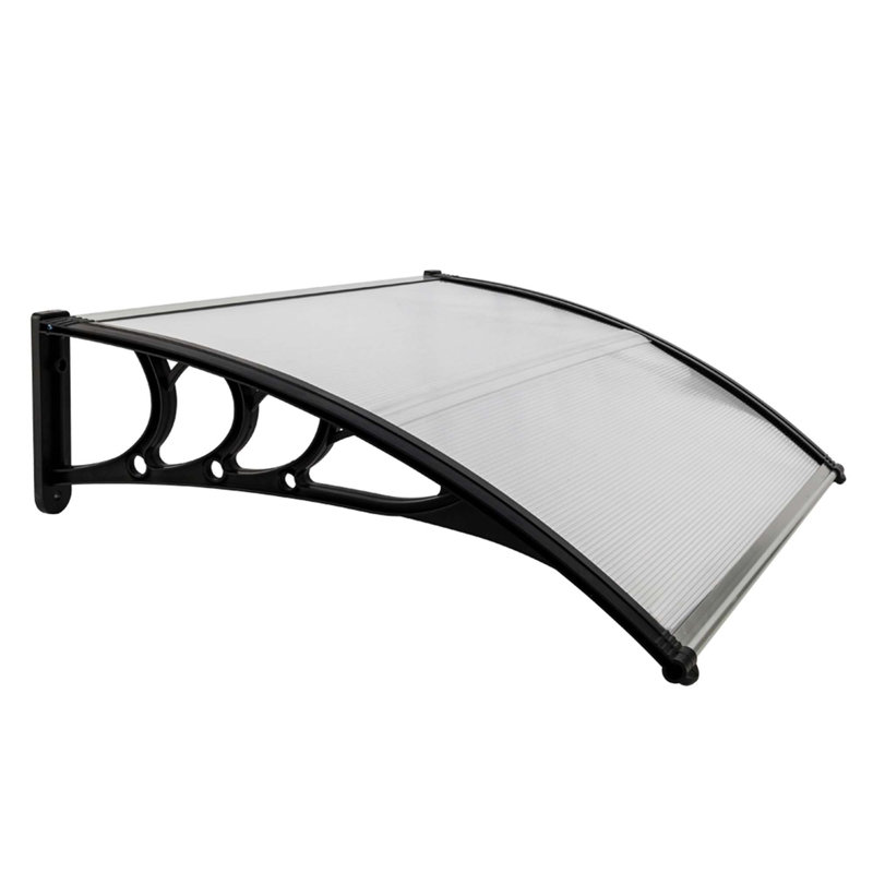 Housse de pluie Eaves, H 9,06 po x l 39,37 po x P 31,5 po, Blanc/Noir