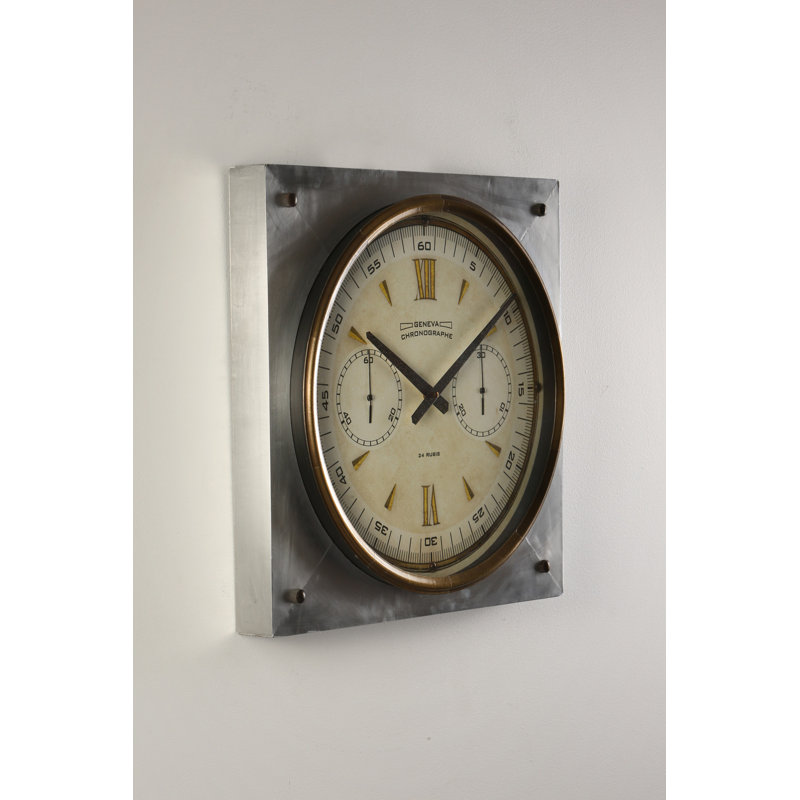 Metal Wall Clock, Medium