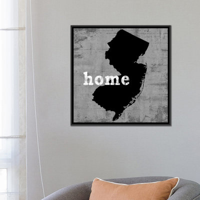 " This is Home Series: New Jersey " Graphic Art Print