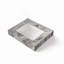Comptoir en pierre frittée gris clair de 61 cm (24 po) et lavabo encastré en céramique avec un trou pré-percé pour robinet standard-134796049