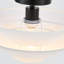 Linen Semi Flush Mount