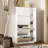 Household fixed 4-bucket shoe storage cabinet with mirror door