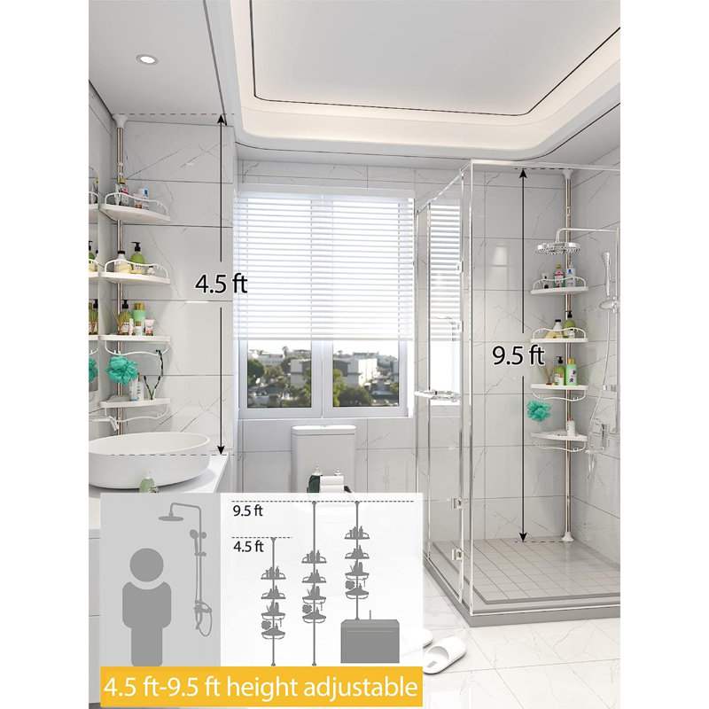 Serviteur de douche Zosia, Chrome