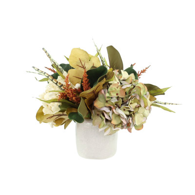 Faux Floral in Vase