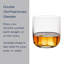 Mikasa Upton Double Old Fashioned Tumbler Glasses, Set Of 4, 13 Ounce