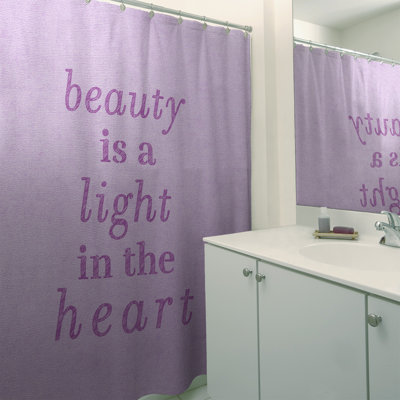 Shower Curtain and Liner Included