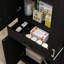 Armoire de cuisine 71 "avec tiroir et tablette réglable, armoire de rangement haute autoportante avec 2 armoires à double porte