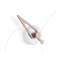 Solid Wood, Fibreglass Analog Wall Clock-49391824
