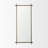 Rusin Is A Rectangular Mirror With A Textured Metal Cross Frame In A Brushed Gold Finish.-118602983