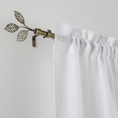 Antique Brass Curtain Rod