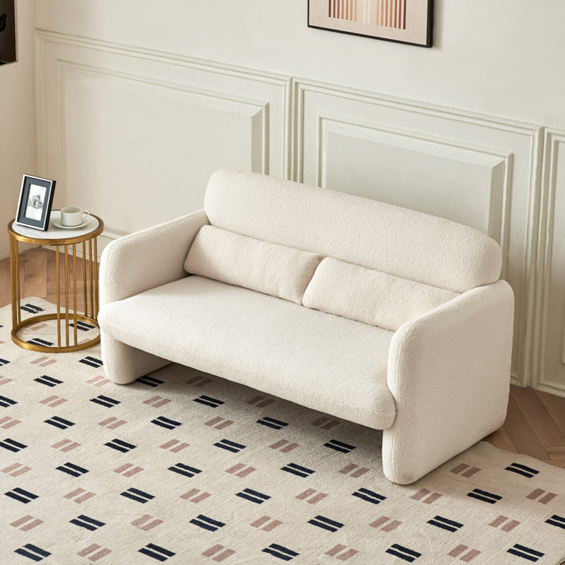 Canapé Mehnaaz, Textile beige
