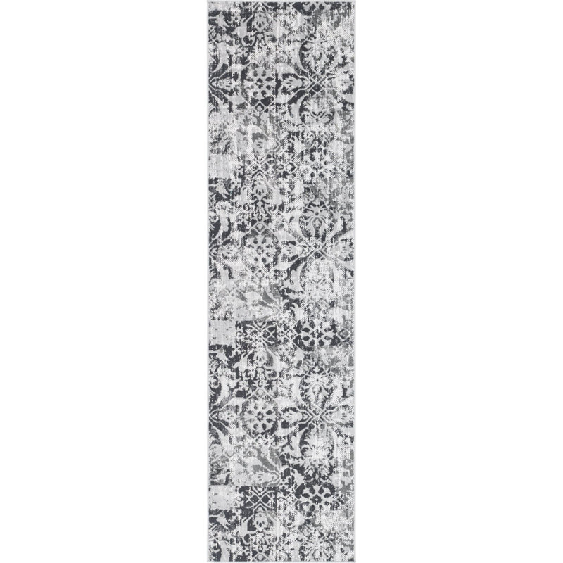 Floral Indoor Rug, Runner 2'7" x 10'